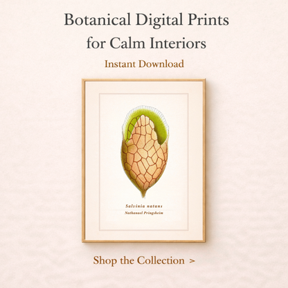 Vintage Botanical Print Set of 10 | Digital Download Wall Art