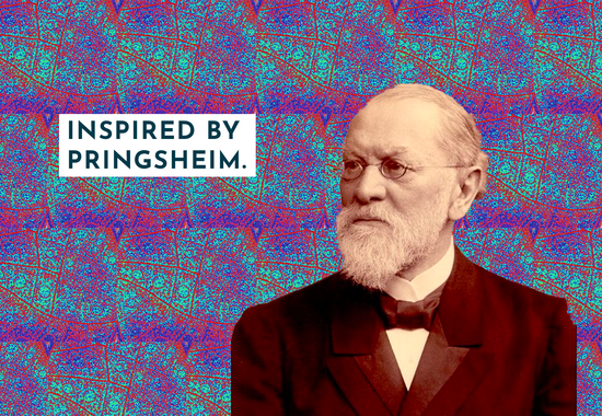 Algenart inspired by Pringsheim AlgenART